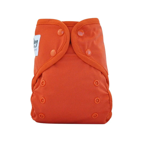 CUSTOMER MARKETPLACE | Seedling Baby Multi-fit Pocket Nappy | DELAMINATED COVER + SLACK ELASTICS